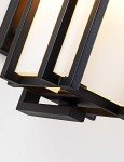 EERU Large Outdoor Wall Lantern - Black Finish
