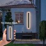 47.2" Waterproof LED Outdoor Wall Light Sconce