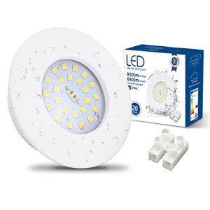Ultra Slim 7W LED Recessed Spotlights - 20-Pack
