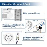 Ultra Slim 7W LED Recessed Spotlights - 20-Pack