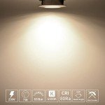 Ultra Slim 7W LED Recessed Spotlights - 20-Pack