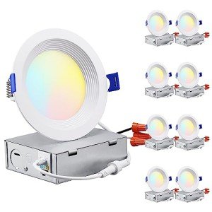 Ultra-Thin 10W Dimmable Recessed Ceiling Lights