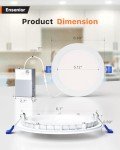 24-Pack Dimmable Ultra-Thin LED Downlights