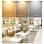 24W Ultra Slim LED Recessed Ceiling Spotlights - 16 Pack