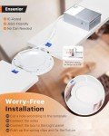 Ensenior 24 Pack Ultra-Thin LED Ceiling Lights