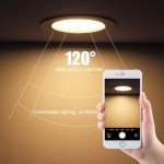 24W Ultra Slim LED Recessed Ceiling Spotlights - 16 Pack