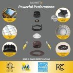 3" LED Gimbal Downlight, 4 Pack, Dimmable