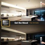 3" LED Gimbal Downlight, 4 Pack, Dimmable