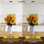 3" LED Gimbal Downlight, 4 Pack, Dimmable