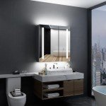 Tokvon® LED Mirrored Bathroom Cabinet with Motion Sensor