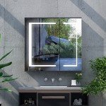 LUMIRRORS® LED Bathroom Mirror Cabinet with Dimmer