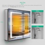 LUMIRRORS® LED Bathroom Mirror Cabinet with Dimmer