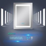 Tokvon® LED Backlit Bathroom Mirror Cabinet 500x700mm