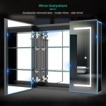 LUMIRRORS® LED Bathroom Mirror Cabinet with Dimmer