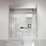 LED Mirror Cabinet with Motion Sensor Lighting