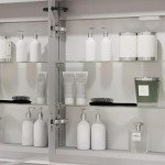 LED Mirror Cabinet with Motion Sensor Lighting