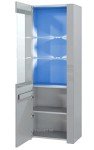MilanoG LED TV Stand & Cabinets in Grey