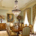 Rustic Crystal Chandelier for High Ceilings