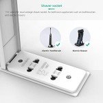 LED Bathroom Mirror Cabinet with Touch Dimmer 650x600 mm