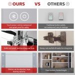 Illuminated Bathroom Wall Cabinet with Bluetooth Speaker