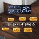 Elegant Illuminated Bathroom Mirror Cabinet with Bluetooth