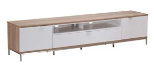 Alphason Chaplin 2000 Light Oak TV Cabinet