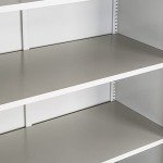 Light Grey Steel Filing Cabinet with Lockable Drawers