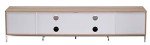 Alphason Chaplin 2000 Light Oak TV Cabinet