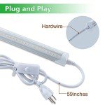 48-Pack T8 V-Shaped LED Tube Lights