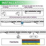 48-Pack T8 V-Shaped LED Tube Lights