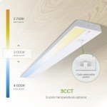ASD 18-Inch Dimmable LED Under Cabinet Lights, 20 Pack