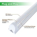 48-Pack T8 V-Shaped LED Tube Lights