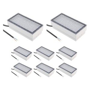 Outdoor LED Recessed Paving Stone Light - Warm White
