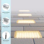 Outdoor LED Recessed Paving Stone Light - Warm White
