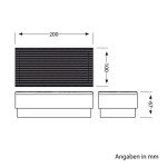 Outdoor LED Recessed Paving Stone Light - Warm White