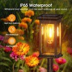 KOOPER 12-Pack Solar Pathway Lights - Bright Outdoor Illumination