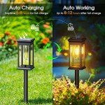 KOOPER 12-Pack Solar Pathway Lights - Bright Outdoor Illumination