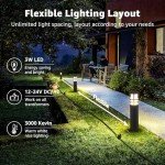 SUNVIE LED Landscape Lighting Kit - 8 Pack