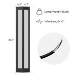 SkyGlow Waterproof LED Landscape Path Light 32