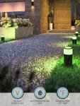 LEONLITE 8-Pack Low Voltage LED Path Lights