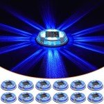 12 Pack Solar Driveway and Deck Lights