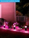LEONLITE 8-Pack Low Voltage LED Path Lights