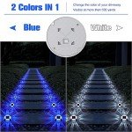 12 Pack Solar Driveway and Deck Lights