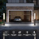 SkyGlow 71" Waterproof LED Outdoor Path Light