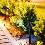 Low Voltage Outdoor Landscape Pathway Lights (4-Pack)
