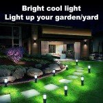 12-Pack Outdoor LED Landscape Pathway Lights