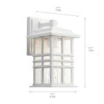 Kichler Beacon Square 12" Outdoor Wall Light