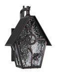 Designer Outdoor Wall Lantern with Water Glass