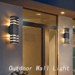 15-Inch LED Waterproof Wall Lights - 6 Pack
