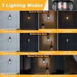 AONELAS 20" Motion Sensor Outdoor Wall Light